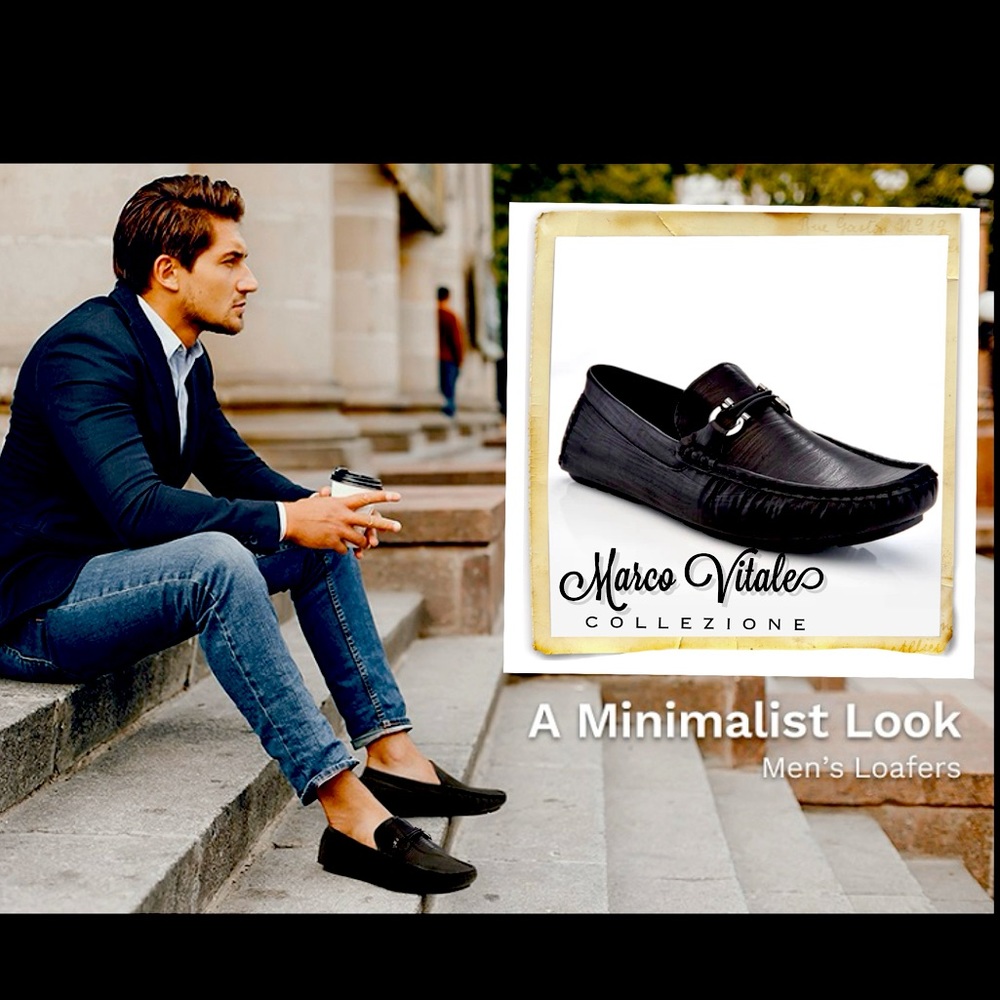 MARCO VITALE COLLEZIONE DRIVING LOAFERS